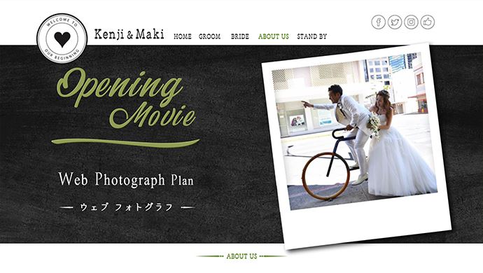 オープニングムービー 一覧 結婚式ムービー制作の京都エタニティ