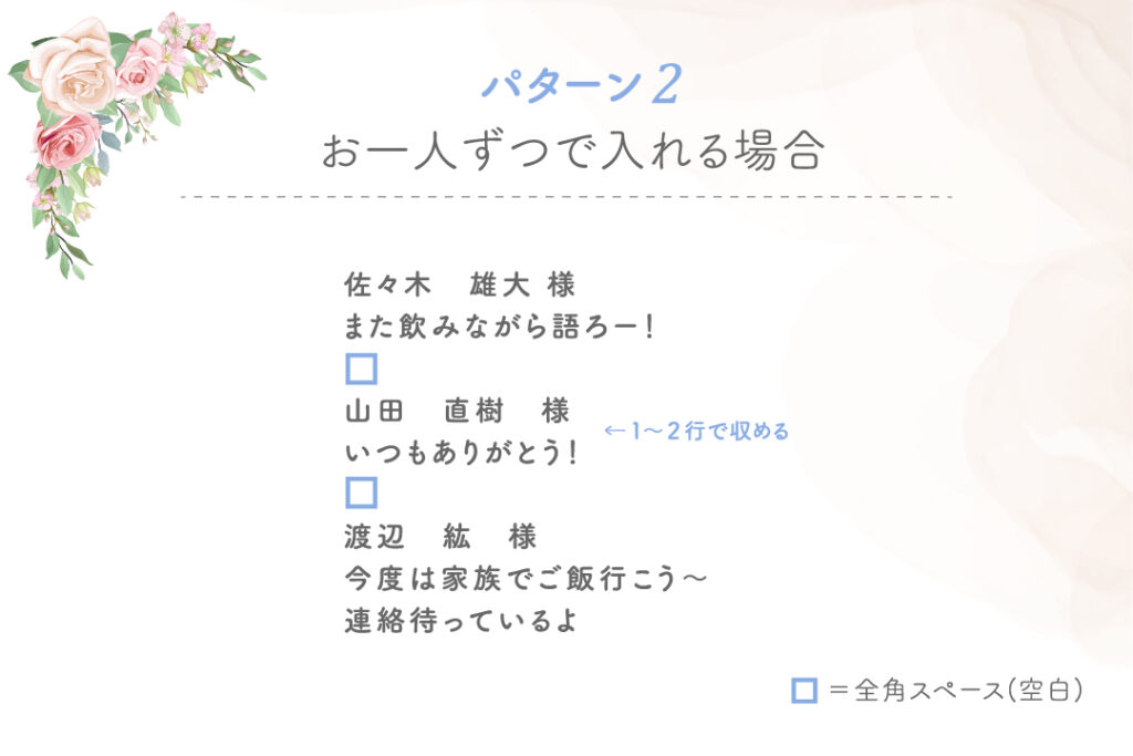 これで解決 エンドロールムービーの列席者の流し方 結婚式ムービー制作の京都エタニティ