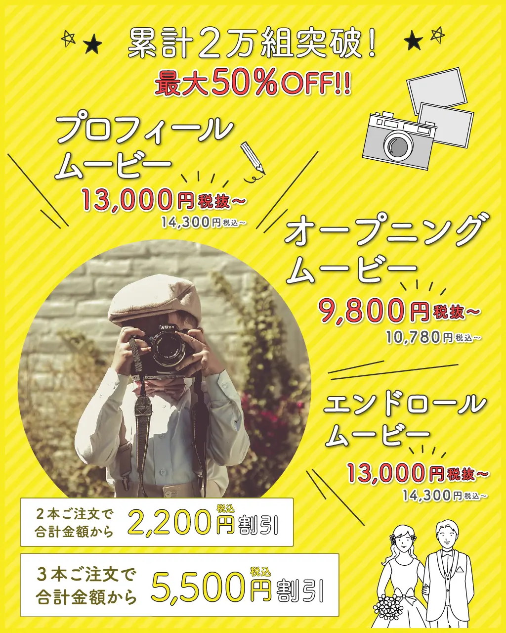 プロフィールムービー結婚式で感謝を伝える 京都エタニティ