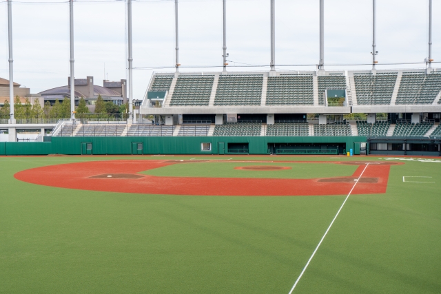 スポーツ好きのカップルに!スタジアムで結婚式のイメージ