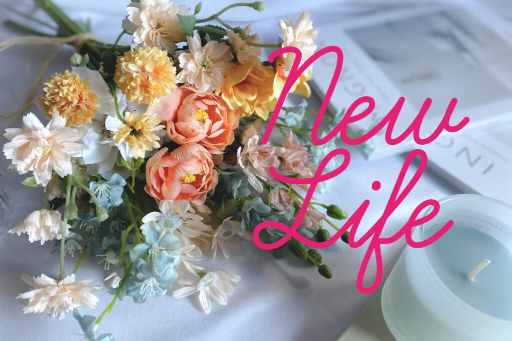 花束　
新生活のイメージ