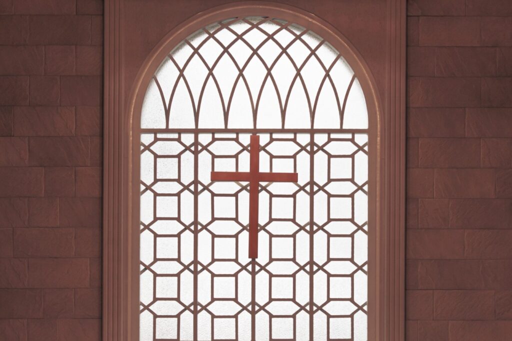 教会の十字架